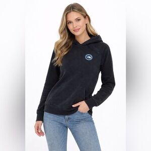 The north face woman’s pullover hoodie with patch woman Sz Medium